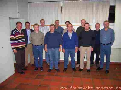 vlnr: Schulze Gardow; Mensing; Osterkamp; Nolte; Klennert; Schroer; Beuker; Büsken; Terwei; Rudde; Schulenkorf; Büger